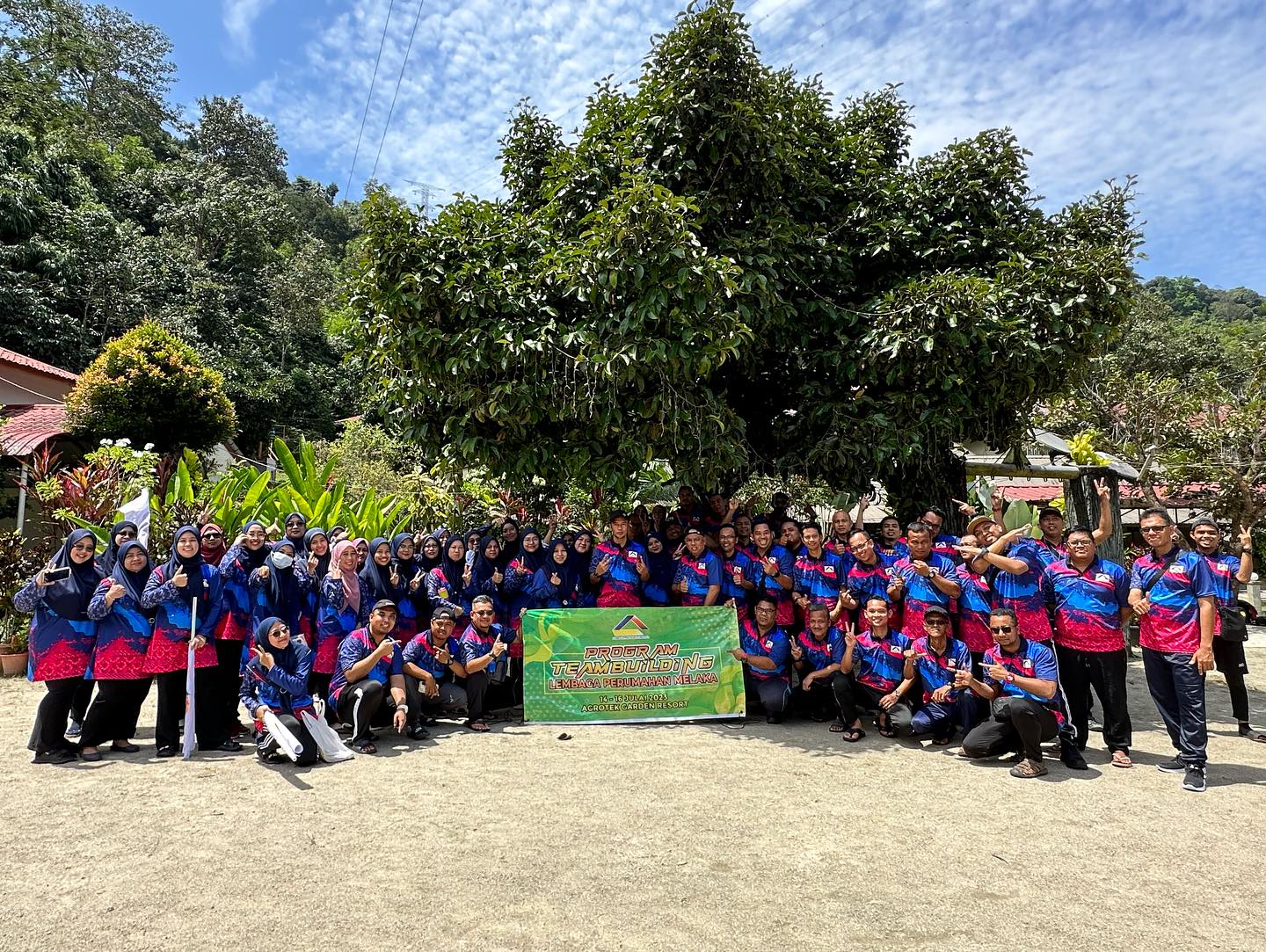 Program Pengukuhan Semangat Berpasukan (Team Building) LPM Tahun 2023 bertempat di Agrotek Garden Resort, Hulu Langat Selangor pada 14 hingga 16 Julai 2023.