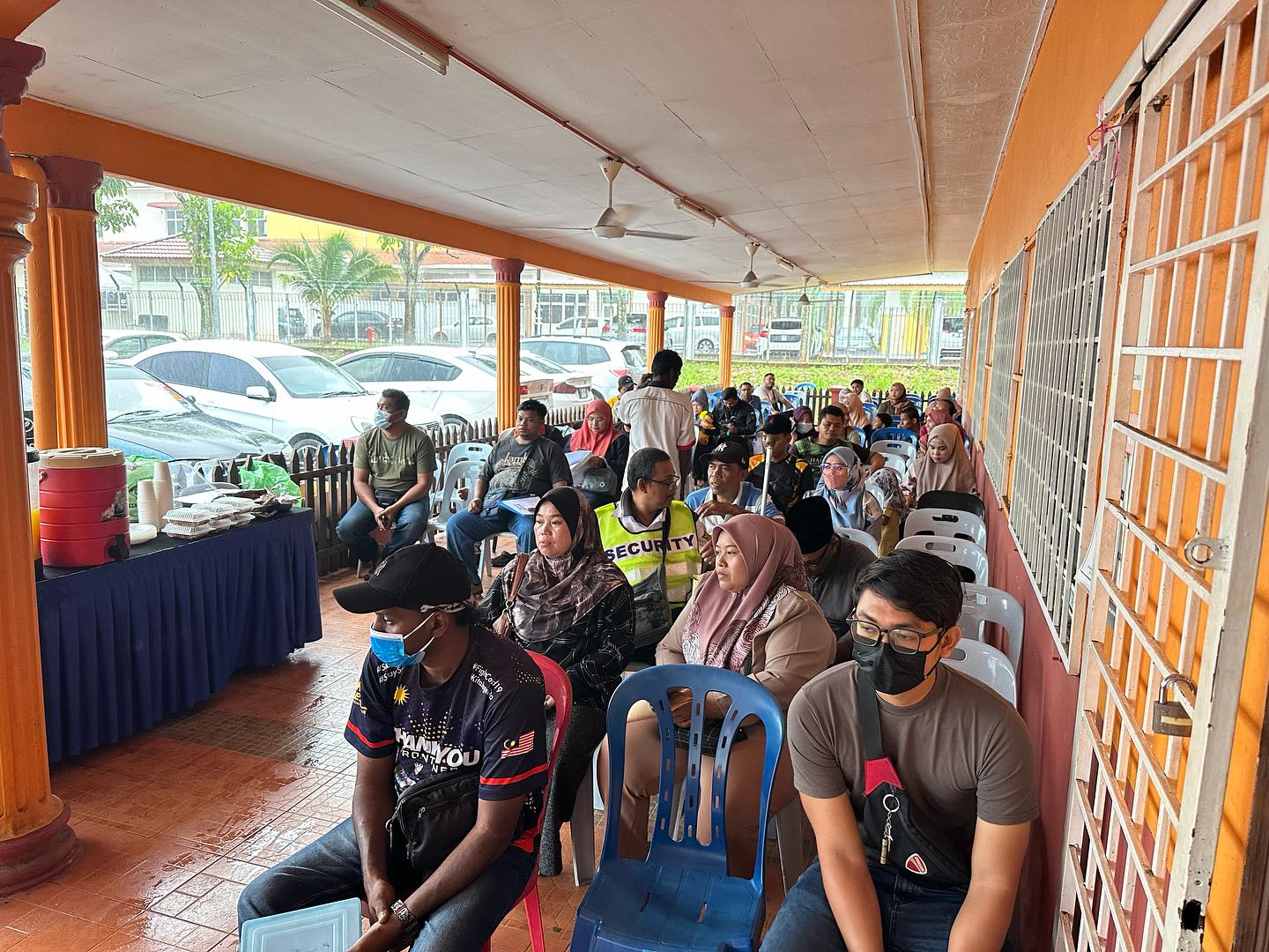 Sesi temu duga permohonan rumah PPR Tangga Batu bertempat di Dewan Japerun Pantai Kundor, Melaka pada 7 Ogos 2023 sehingga 10 Ogos 2023.